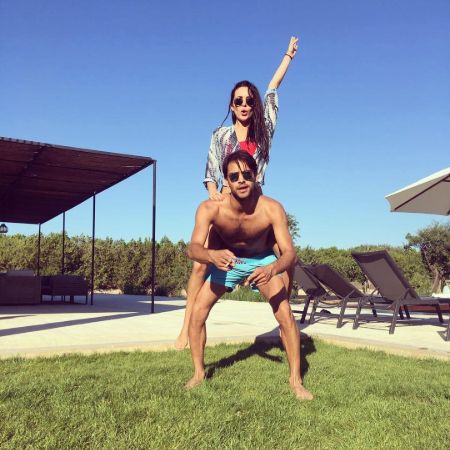 Maddison with her boyfriend, Luke